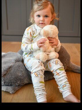 Peejamas Nighttime Potty Training Animal Print Size 6/7